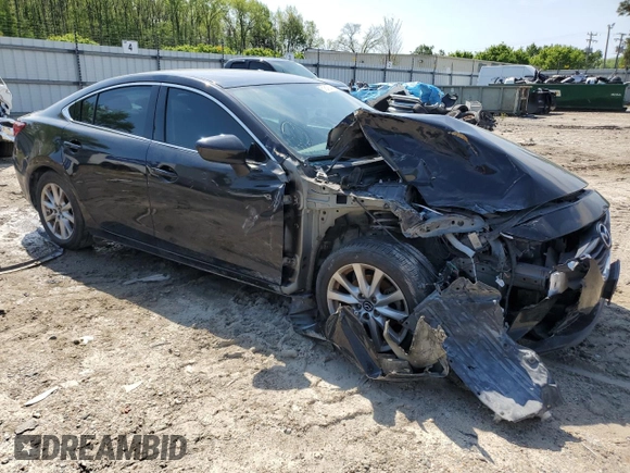 2016 Mazda 6 i Sport with VIN JM1GJ1U50G1450825, listed as a Copart auction lot 51843645 with 100,653 mi miles and Clean Title. Bid and sale history available at DreamBid. Image 4.