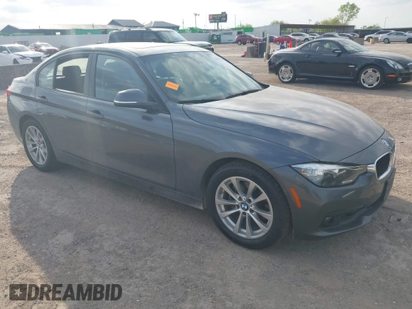 2016 BMW 3 Series 320i with VIN WBA8E1G58GNT38199, listed as a IAAI auction lot 42030548 with 116,179 mi miles and . Bid and sale history available at carsss.com. Image 1.