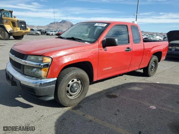 2004 Chevrolet Colorado LS Z85 with VIN 1GCCS198048139719, listed as a Copart auction lot 77651604 with 174,236 mi miles and Salvage Title. Bid and sale history available at carsss.com. Image 1.