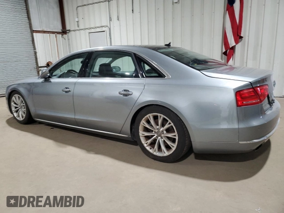 2013 Audi A8 3.0L with VIN WAURGAFD6DN004059, listed as a Copart auction lot 51054525 with 162,675 mi miles and Clean title. Bid and sale history available at DreamBid. Image 2.
