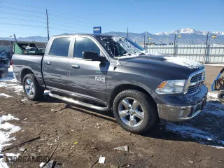 2017 Ram 1500 Big Horn with VIN 1C6RR7LG0HS849566, listed as a Copart auction lot 44740145 with 79,304 mi miles and Salvage Title. Bid and sale history available at carsss.com. Image 4.