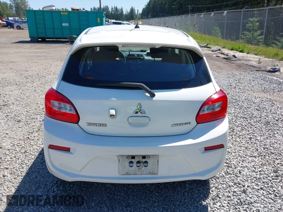 2019 Mitsubishi Mirage ES z VIN ML32A3HJXKH007159, wystawiony jako IAAI lot #42367506 z przebiegiem 101 390 mil mil oraz . Historia ofert i sprzedaży dostępna na DreamBid. Obrazek 16.