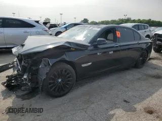 2013 BMW 7 Series 740Li xDrive with VIN WBAYF4C51DD127691, listed as a Copart auction lot 58401995 with Not provided miles and Clean title. Bid and sale history available at DreamBid. Image 1.