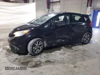 2015 Nissan Note S with VIN 3N1CE2CP1FL438978, listed as a Copart auction lot 86103854 with 86,465 mi miles and Salvage Title. Bid and sale history available at DreamBid. Image 1.