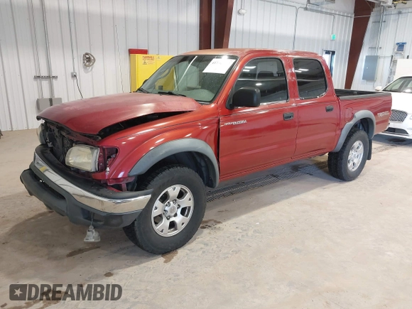 2004 Toyota Tacoma PreRunner z VIN 5TEGN92N04Z382355, wystawiony jako IAAI lot #41742140 z przebiegiem 235 987 mil mil oraz . Historia ofert i sprzedaży dostępna na DreamBid. Obrazek 17.