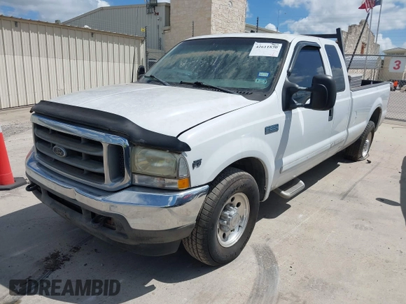 2002 Ford F-250 XL с VIN 1FTNX20L32EB53078, выставлен на аукционе IAAI как лот 42611830 с пробегом 206 243 миль миль и . История ставок и продаж доступна на DreamBid. Изображение 2.
