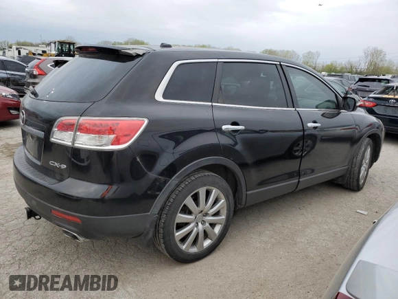 2009 Mazda CX-9 Touring with VIN JM3TB38V190164967, listed as a Copart auction lot 49181154 with 217,438 mi miles and Salvage Title. Bid and sale history available at carsss.com. Image 3.