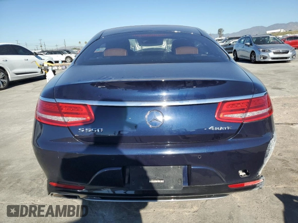 2016 Mercedes-Benz S-Class S 550 with VIN WDDXJ8FB7GA017374, listed as a Copart auction lot 46481925 with 75,978 mi miles and Salvage Title. Bid and sale history available at carsss.com. Image 6.