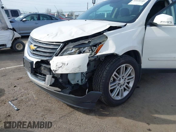 2015 Chevrolet Traverse LT with VIN 1GNKVGKD6FJ194420, listed as a IAAI auction lot 41838981 with 146,328 mi miles and . Bid and sale history available at DreamBid. Image 6.