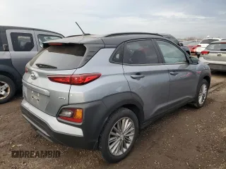 2018 Hyundai Kona SEL with VIN KM8K2CAA2JU188375, listed as a Copart auction lot 80520404 with 75,842 mi miles and Salvage Title. Bid and sale history available at carsss.com. Image 3.