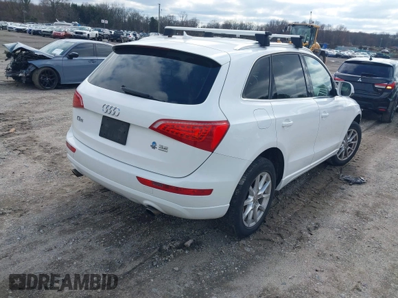 2010 Audi Q5 Premium with VIN WA1CKAFP3AA051936, listed as a IAAI auction lot 41808963 with 215,704 mi miles. Bid and sale history available at carsss.com. Image 4.