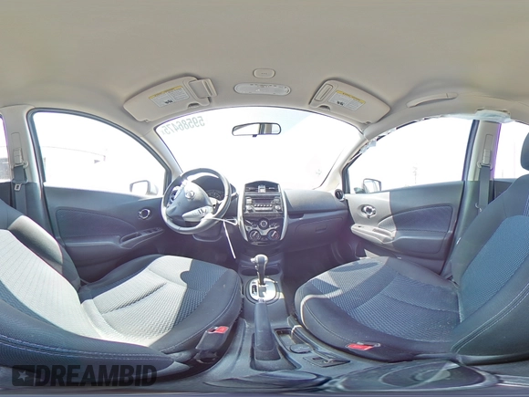 2015 Nissan Note S with VIN 3N1CE2CP4FL358297, listed as a Copart auction lot 59586475 with 53,252 mi miles and Salvage title. Bid and sale history available at DreamBid. Image 16.