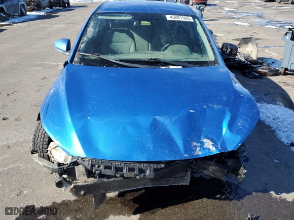 2017 Hyundai Elantra SE with VIN KMHD74LF4HU329532, listed as a Copart auction lot 45881505 with 0 mi miles and Salvage Title. Bid and sale history available at carsss.com. Image 5.