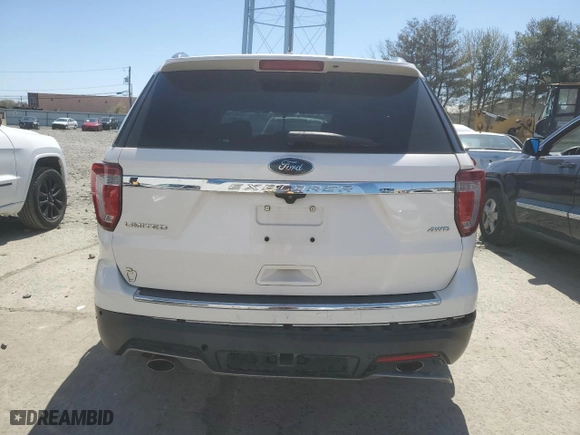 2019 Ford Explorer Limited with VIN 1FM5K8F87KGB26325, listed as a Copart auction lot 53461555 with 138,964 mi miles and Salvage Title. Bid and sale history available at carsss.com. Image 6.