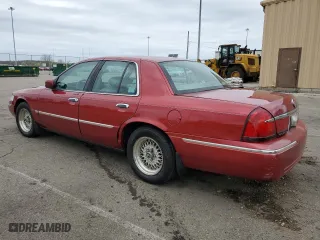 1998 Mercury Grand Marquis LS with VIN 2MEFM75W0WX641789, listed as a Copart auction lot 47756185 with 186,213 mi miles and Salvage Title. Bid and sale history available at carsss.com. Image 2.