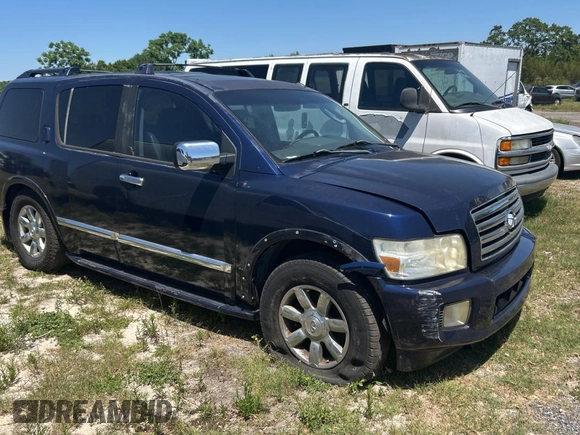 2007 Infiniti QX56 with VIN 5N3AA08A47N804400, listed as a Copart auction lot 53720315 with 202,776 mi miles and Clean Title. Bid and sale history available at carsss.com. Image 1.