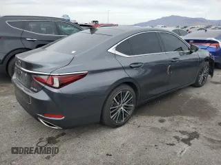 2023 Lexus ES 350 with VIN 58ADZ1B1XPU148747, listed as a Copart auction lot 49619555 with 23,420 mi miles and Salvage Title. Bid and sale history available at DreamBid. Image 3.