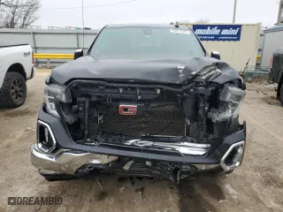 2019 GMC Sierra 1500 SLT with VIN 1GTU9DED9KZ137916, listed as a Copart auction lot 43611525 with 116,417 mi miles and Salvage Title. Bid and sale history available at carsss.com. Image 5.