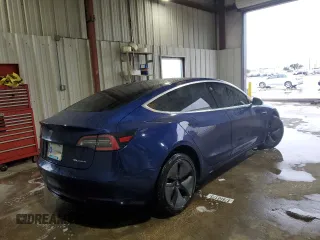 2018 Tesla Model 3 Long Range Battery with VIN 5YJ3E1EBXJF120356, listed as a Copart auction lot 87658175 with 34,119 mi miles and Salvage Title. Bid and sale history available at DreamBid. Image 3.