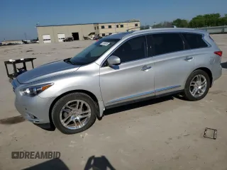 2014 Infiniti QX60 with VIN 5N1AL0MM4EC509924, listed as a Copart auction lot 51966045 with 45,043 mi miles and Clean Title. Bid and sale history available at carsss.com. Image 1.