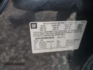 2014 Chevrolet Equinox LT with VIN 2GNFLGE30E6156705, listed as a Copart auction lot 85328404 with 191,872 mi miles and Salvage Title. Bid and sale history available at carsss.com. Image 13.