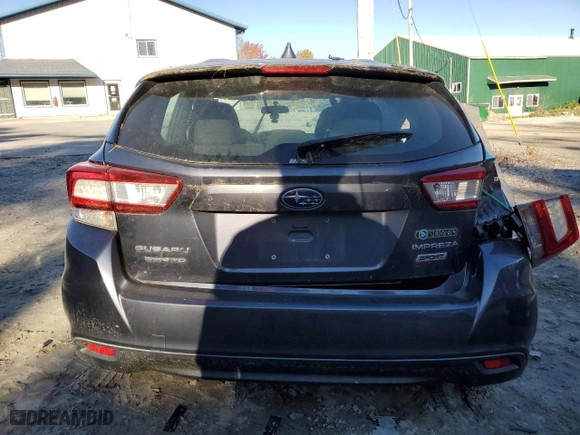 2017 Subaru Impreza Sport with VIN 4S3GTAL63H1743429, listed as a Copart auction lot 75850404 with 0 mi miles and Clean Title. Bid and sale history available at carsss.com. Image 6.