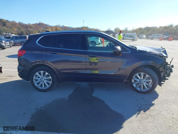 2018 Buick Envision Premium with VIN LRBFX3SXXJD009914, listed as a IAAI auction lot 40859050 with 88,207 mi miles. Bid and sale history available at carsss.com. Image 13.