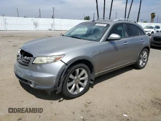 2005 Infiniti FX с VIN JNRAS08U05X103357, выставлен на аукционе Copart как лот 52932865 с пробегом 137 797 миль миль и Списание • Salvage title. История ставок и продаж доступна на DreamBid. Изображение 1.