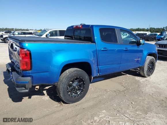 2022 Chevrolet Colorado 2WD LT with VIN 1GCGSCEA1N1297471, listed as a Copart auction lot 87853335 with 59,553 mi miles and Salvage Title. Bid and sale history available at carsss.com. Image 3.