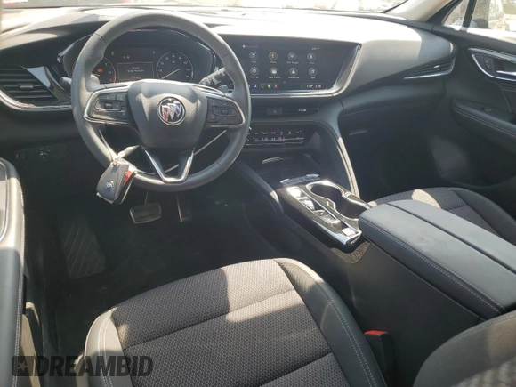 2023 Buick Envision Preferred with VIN LRBAZLR44PD018861, listed as a Copart auction lot 68694954 with 11,612 mi miles and Salvage Title. Bid and sale history available at DreamBid. Image 8.