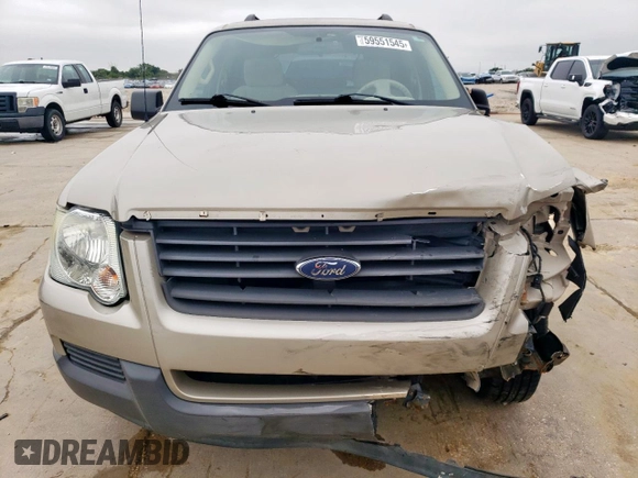 2006 Ford Explorer XLS with VIN 1FMEU62E06UA49198, listed as a Copart auction lot 59551545 with 68,883 mi miles and Salvage title. Bid and sale history available at DreamBid. Image 5.