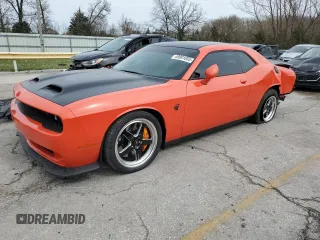 2021 Dodge Challenger SRT Hellcat with VIN 2C3CDZC96MH676510, listed as a Copart auction lot 49991055 with 4,467 mi miles and Salvage Title. Bid and sale history available at DreamBid. Image 1.