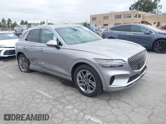 2022 Genesis GV70 2.5T with VIN KMUMADTB7NU066965, listed as a IAAI auction lot 42363654 with 25,892 mi miles and . Bid and sale history available at DreamBid. Image 6.