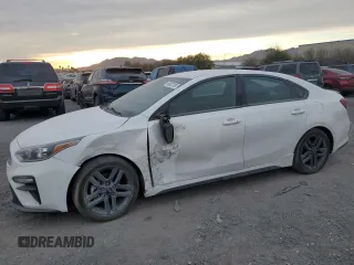 2021 Kia Forte GT-Line z VIN 3KPF34AD1ME391893, wystawiony jako Copart lot #50002295 z przebiegiem 42 990 mil mil oraz Szkoda całkowita • Salvage title. Historia ofert i sprzedaży dostępna na DreamBid. Obrazek 1.