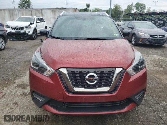 2019 Nissan Kicks SR with VIN 3N1CP5CU3KL483772, listed as a Copart auction lot 52044244 with 70,140 mi miles and Clean Title. Bid and sale history available at DreamBid. Image 5.