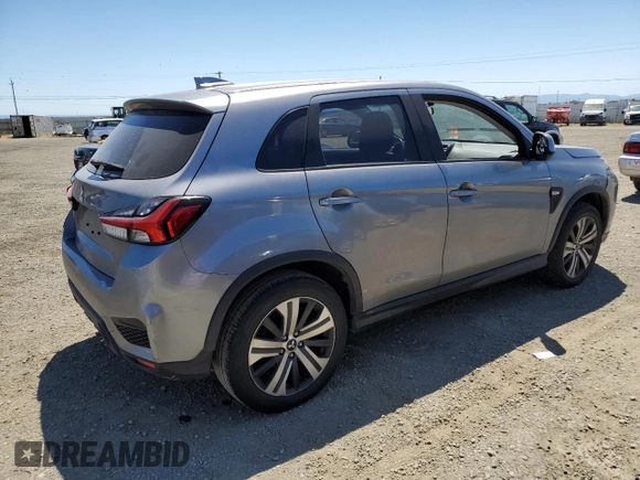 2020 Mitsubishi Outlander ES with VIN JA4AP3AU1LU010174, listed as a Copart auction lot 56604865 with 29,597 mi miles and Salvage title. Bid and sale history available at DreamBid. Image 3.