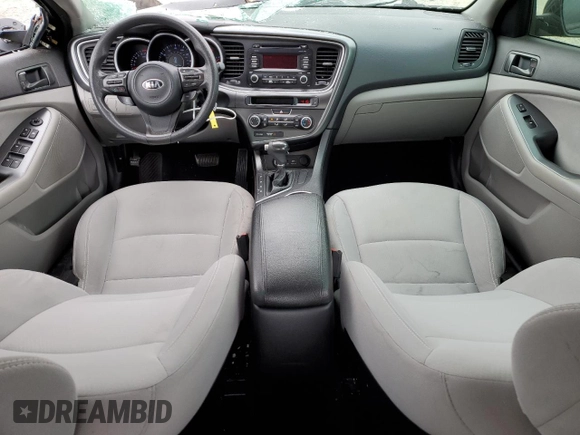 2015 Kia Optima LX with VIN 5XXGM4A74FG431423, listed as a Copart auction lot 59983165 with 168,730 mi miles and Salvage title. Bid and sale history available at DreamBid. Image 8.