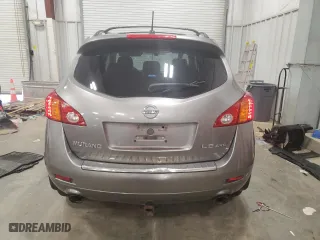 2009 Nissan Murano SL with VIN JN8AZ18W09W156594, listed as a Copart auction lot 54052065 with 212,711 mi miles and Non Repairable. Bid and sale history available at carsss.com. Image 6.