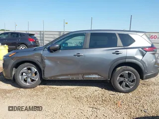 2024 Nissan Rogue SV with VIN 5N1BT3BA7RC704470, listed as a IAAI auction lot 42045775 with 25,288 mi miles and . Bid and sale history available at carsss.com. Image 14.