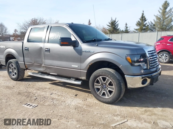 2011 Ford F-150 XLT with VIN 1FTFW1ET7BFC47792, listed as a IAAI auction lot 41765574 with 174,001 mi miles. Bid and sale history available at carsss.com. Image 1.