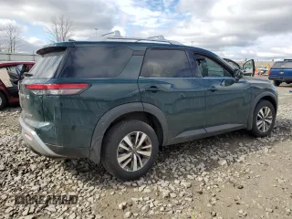2025 Nissan Pathfinder SL with VIN 5N1DR3CC8SC222068, listed as a Copart auction lot 55463185 with 1,928 mi miles and Clean title. Bid and sale history available at DreamBid. Image 3.