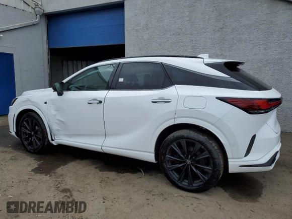 2023 Lexus RX with VIN 2T2BCMEA9PC007985, listed as a Copart auction lot 79986133 with 5,486 mi miles. Bid and sale history available at carsss.com. Image 2.