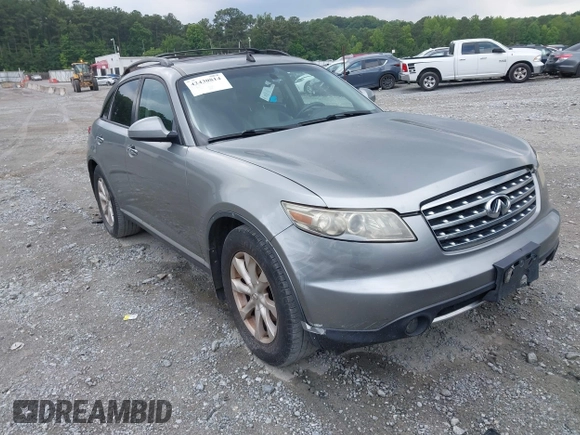 2006 Infiniti FX with VIN JNRAS08W46X201195, listed as a IAAI auction lot 42430814 with 107,838 mi miles and . Bid and sale history available at DreamBid. Image 1.