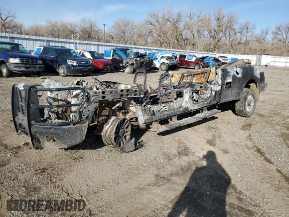2018 Ford F-350 XL with VIN 1FT8W3BT0JEB12182, listed as a Copart auction lot 46680855 with Not provided miles and Salvage title. Bid and sale history available at DreamBid. Image 1.