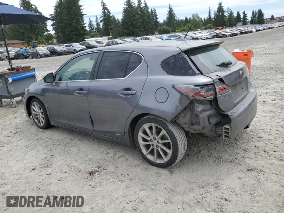 2013 Lexus CT 200h z VIN JTHKD5BH7D2155912, wystawiony jako Copart lot #65321565 z przebiegiem 119 024 mil mil oraz Czysty tytuł • Clean title. Historia ofert i sprzedaży dostępna na DreamBid. Obrazek 2.