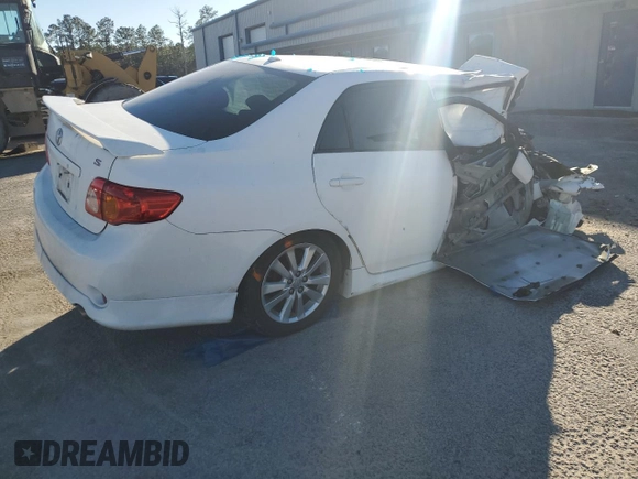 2010 Toyota Corolla with VIN 2T1BU4EE8AC316486, listed as a Copart auction lot 48129755 with Not Provided miles and Clean Title. Bid and sale history available at DreamBid. Image 3.