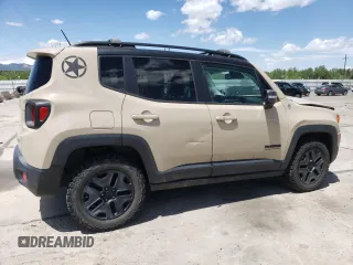 2017 Jeep Renegade Trailhawk with VIN ZACCJBCBXHPE97129, listed as a Copart auction lot 57259825 with 71,380 mi miles and Non repairable. Bid and sale history available at DreamBid. Image 3.