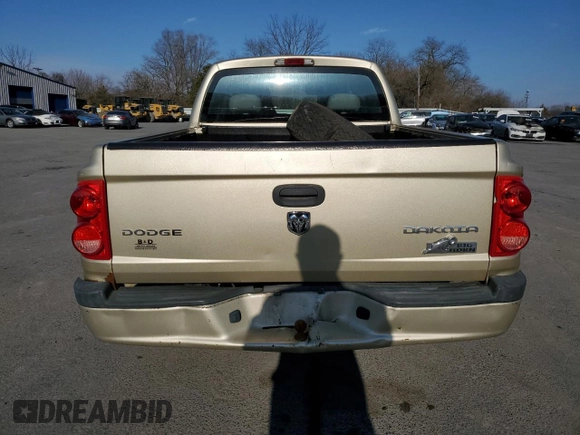 2011 Ram Dakota Bighorn/Lonestar with VIN 1D7RW3GK4BS534193, listed as a Copart auction lot 44601545 with 195,825 mi miles and Salvage Title. Bid and sale history available at carsss.com. Image 6.