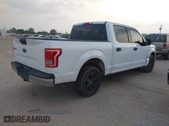 2017 Ford F-150 XL with VIN 1FTEW1CF3HKD11318, listed as a IAAI auction lot 42302223 with 247,713 mi miles and . Bid and sale history available at DreamBid. Image 4.