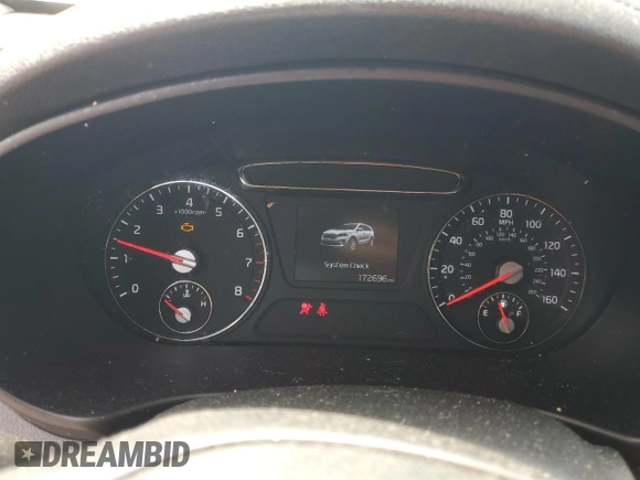 2019 Kia Sorento LX with VIN 5XYPG4A31KG555272, listed as a Copart auction lot 53296765 with 172,696 mi miles and Clean Title. Bid and sale history available at carsss.com. Image 9.